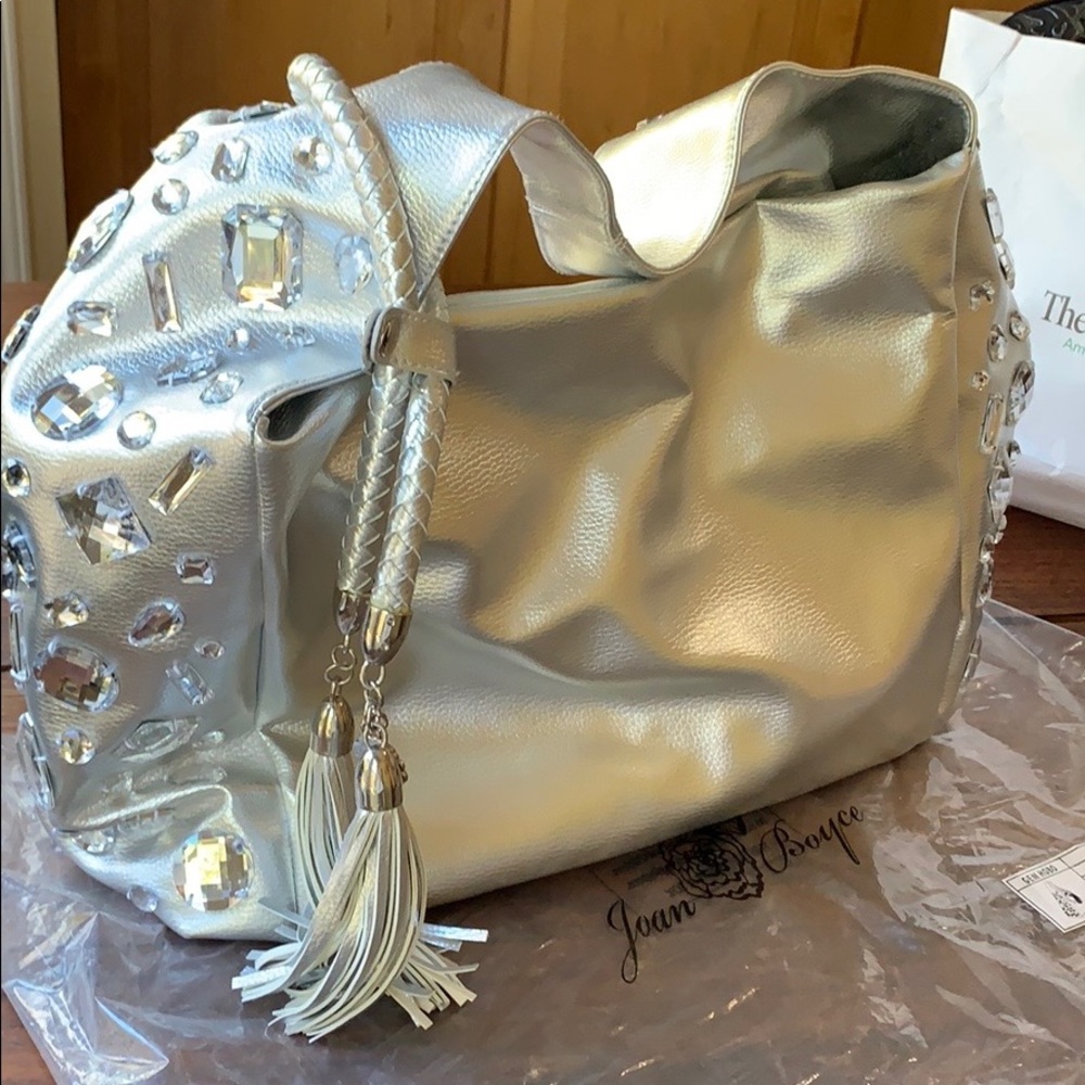 NWOT Joan Boyce hobo bag